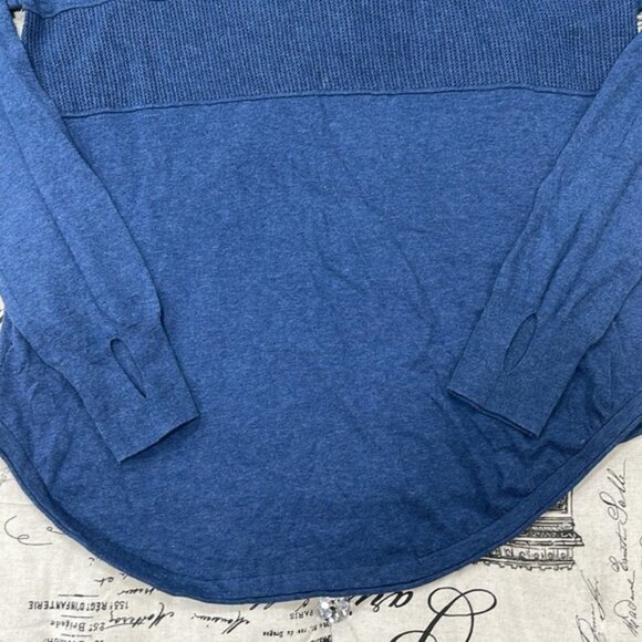 Sweaty Betty Blue Crew Neck Sweater - Picture 11 of 12